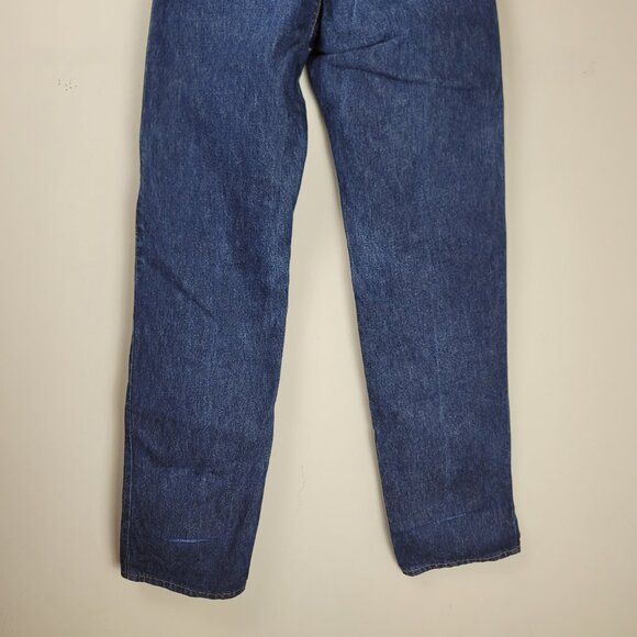 Vintage Levis Womens 555 Low Rise Guy's Fit Blue USA 90s Size 3 Jr - Picture 9 of 14